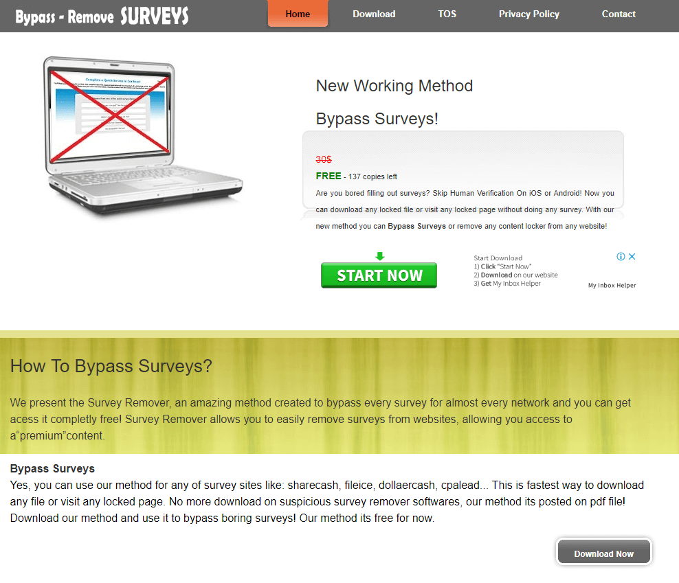 survey verification bypass