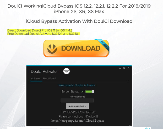 dolci icloud bypass tool