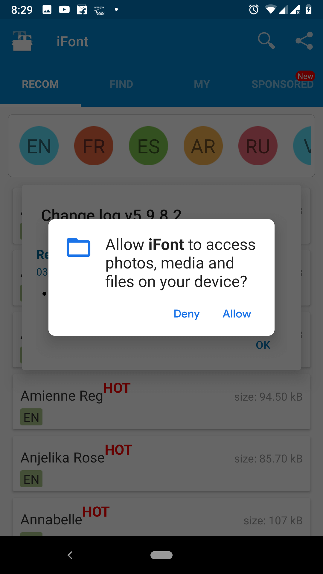 change fonts on android with root