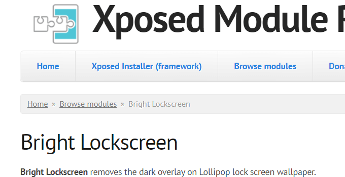 xposed modules root
